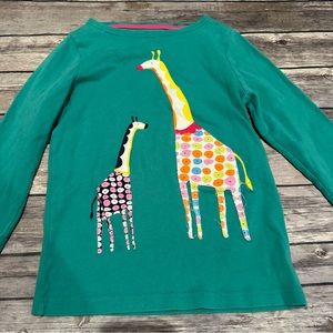 Mini boden giraffe shirt